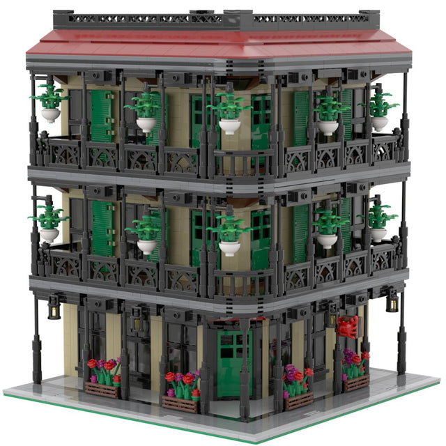 MOC - 44943 New Orleans Seafood restaurant Modular Building - LesDiy -