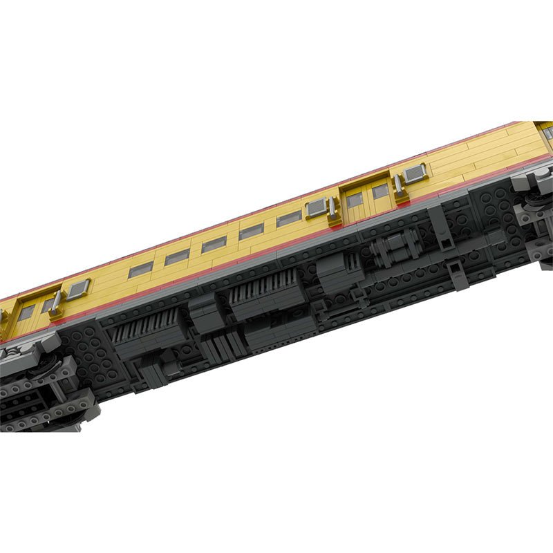 MOC - 45185 Union Pacific RPO Coach - LesDiy - MOC