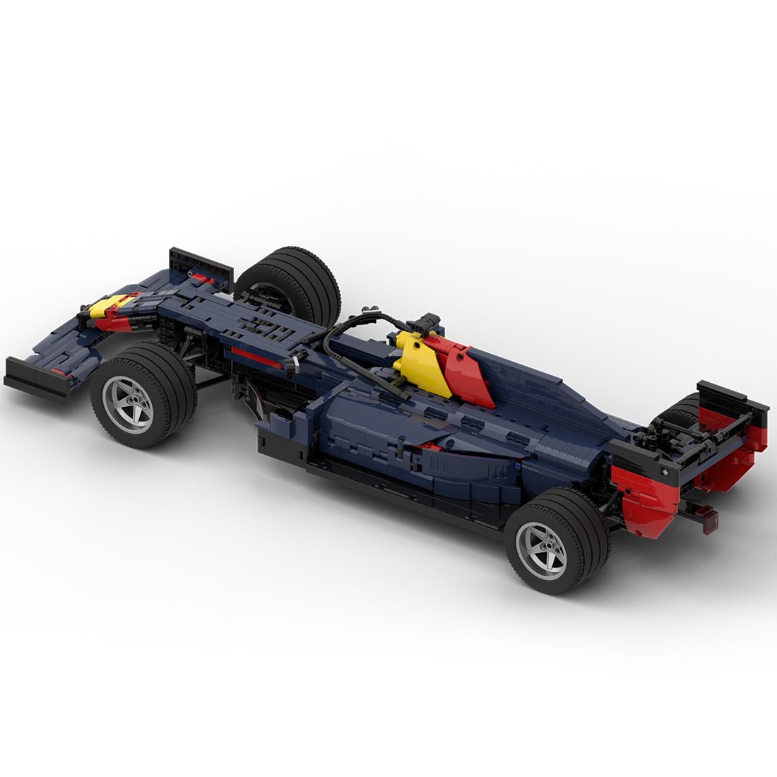 MOC - 45307 RB15 1/8 Scale Super Car - LesDiy -