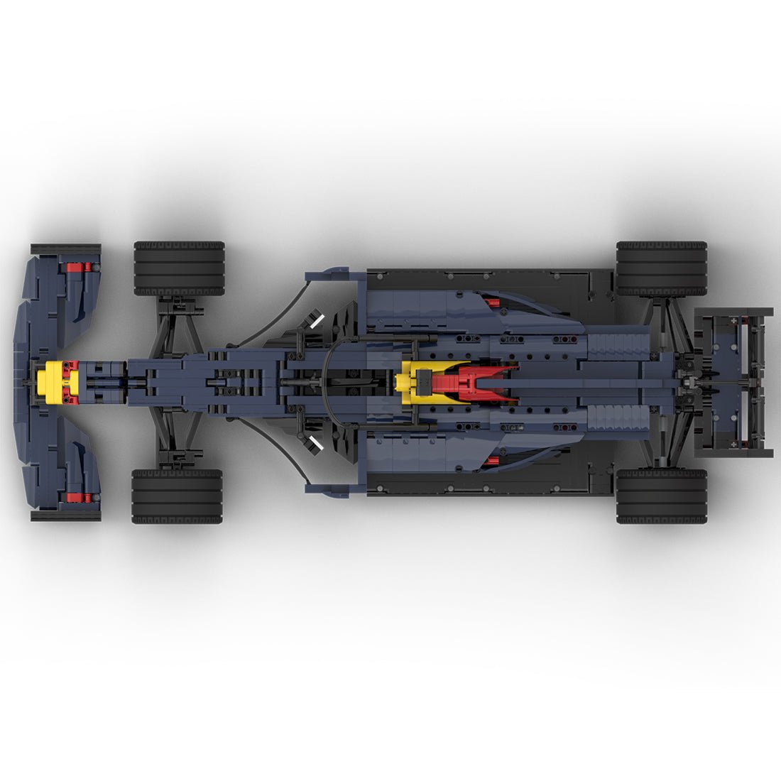 MOC - 45307 RB15 1/8 Scale Super Car - LesDiy -