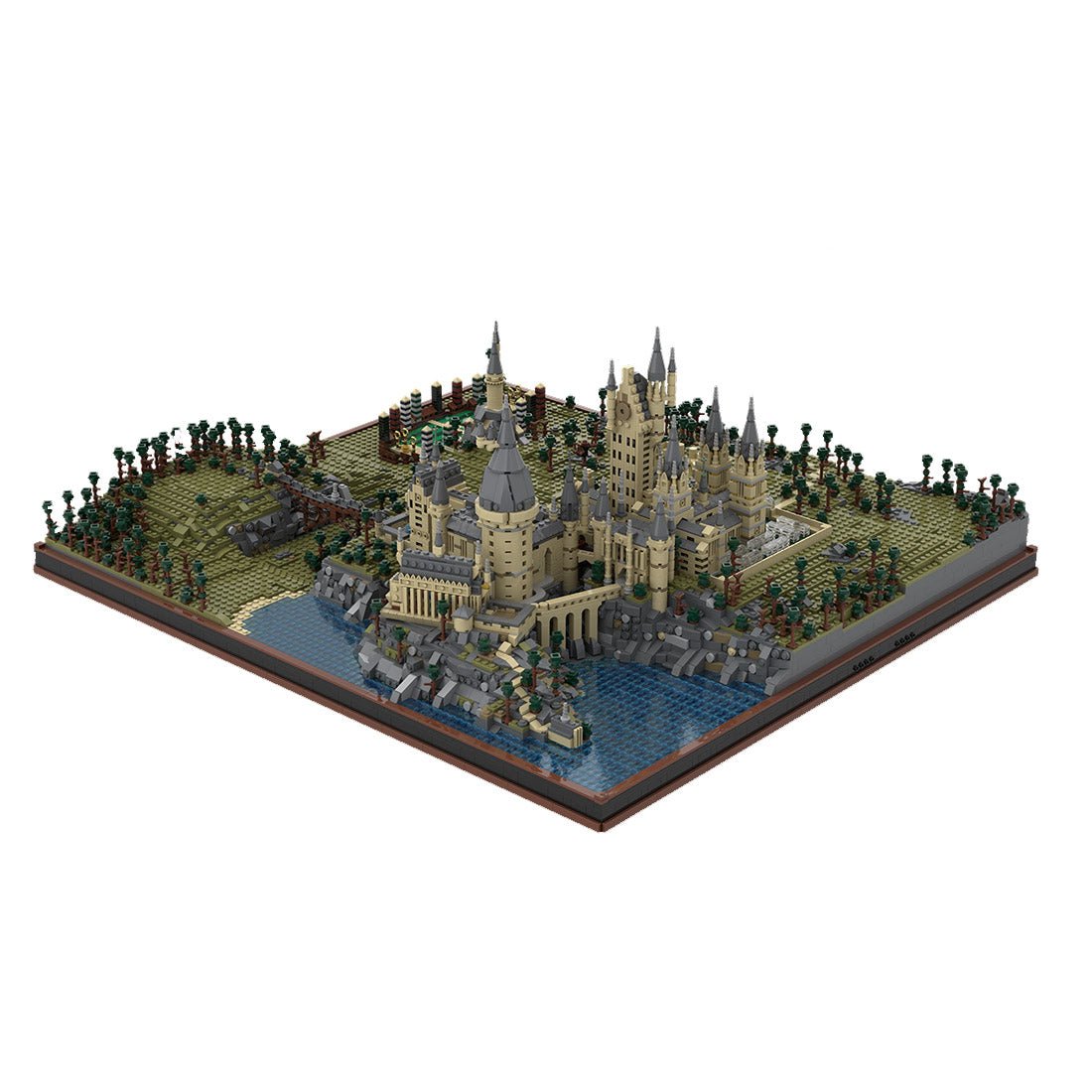 MOC - 45950 Harry Potter Hogwarts Castle Epic Detailed Build Building Blocks - LesDiy -