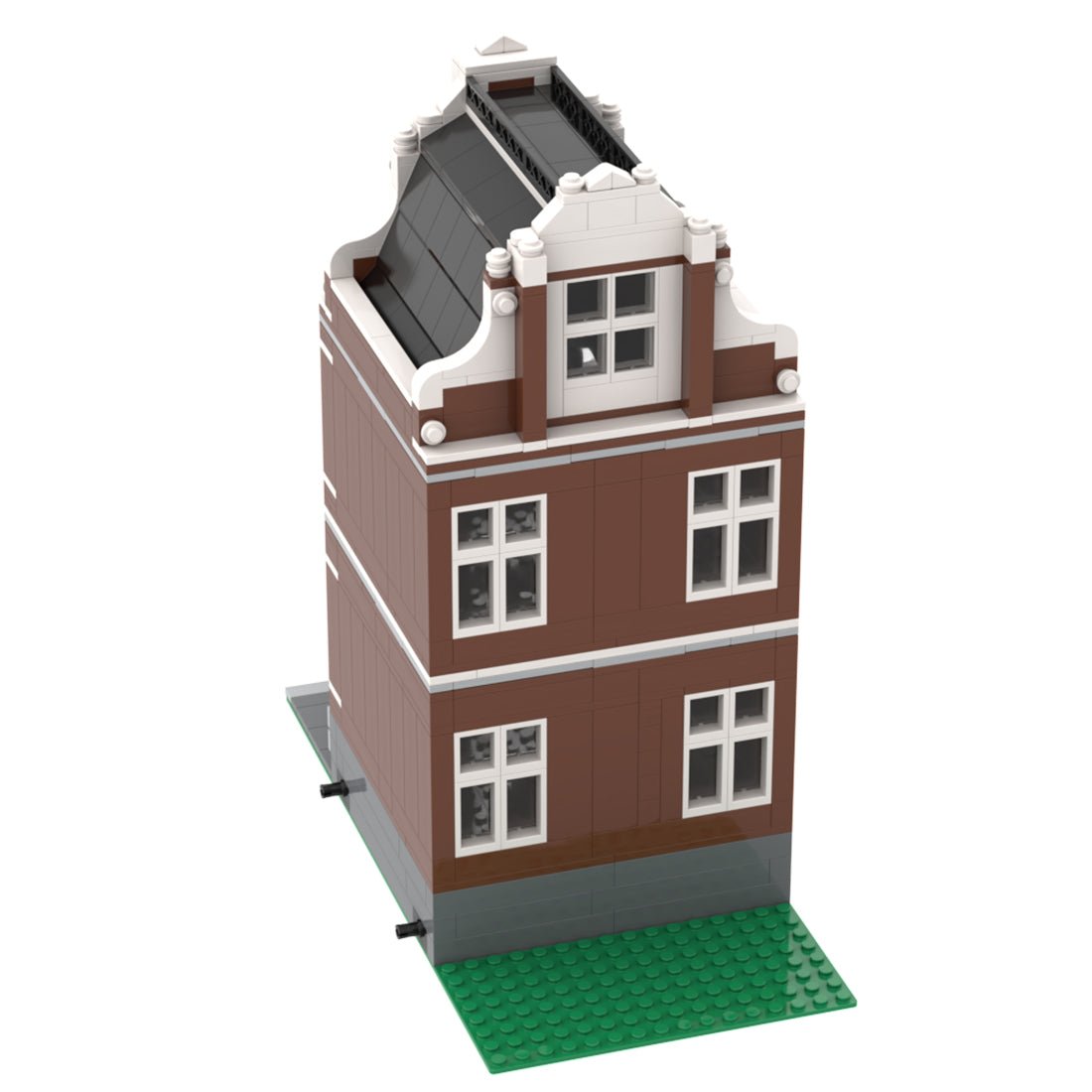 MOC - 46107 Amsterdam Canal House Nr 1 Modular Building - LesDiy -