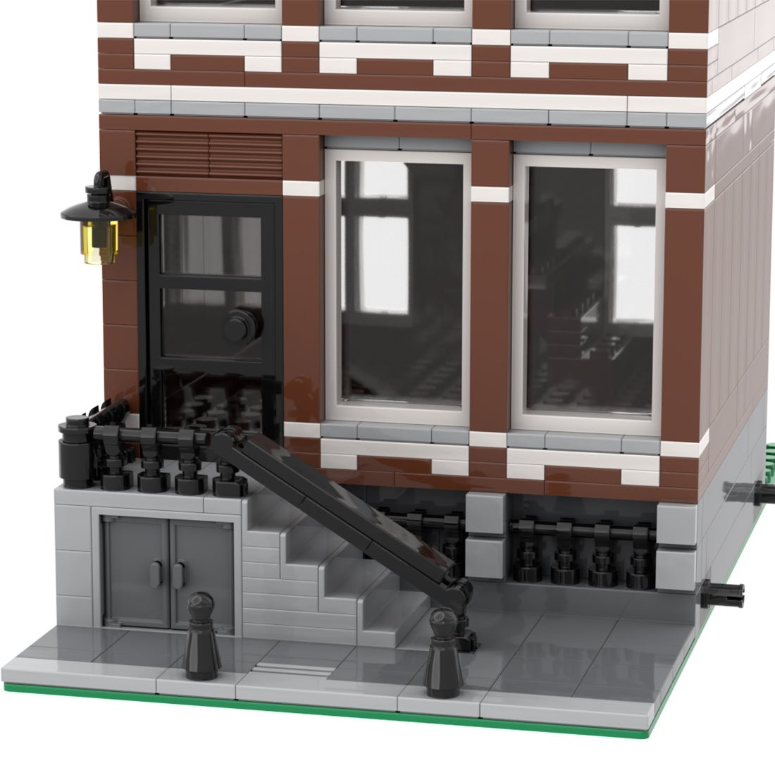 MOC - 46107 Amsterdam Canal House Nr 1 Modular Building - LesDiy -