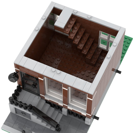 MOC - 46107 Amsterdam Canal House Nr 1 Modular Building - LesDiy -