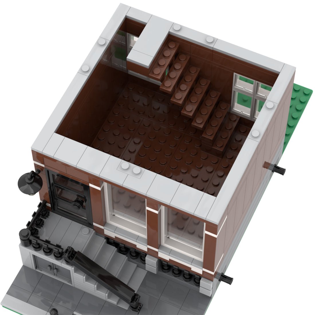 MOC - 46108 Amsterdam Canal House Nr 1 Modular Building - LesDiy -