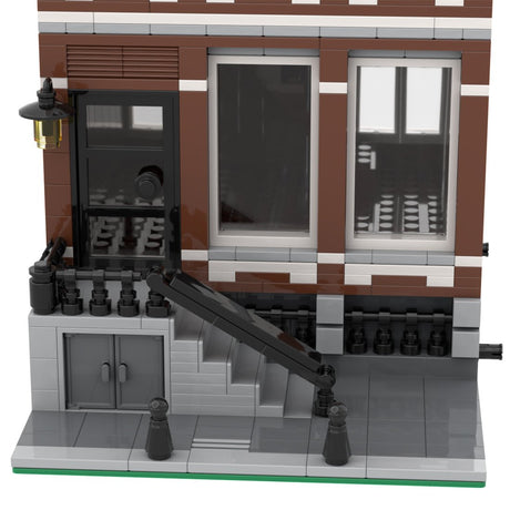 MOC - 46108 Amsterdam Canal House Nr 1 Modular Building - LesDiy -