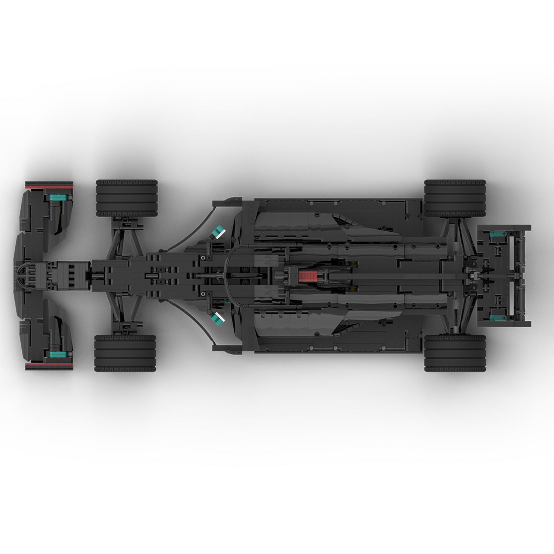 MOC - 46704 W11 1/8 Super Formula Racing Car - LesDiy -