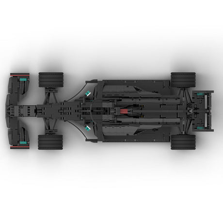 MOC - 46704 W11 1/8 Super Formula Racing Car - LesDiy -