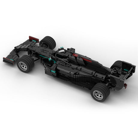 MOC - 46704 W11 1/8 Super Formula Racing Car - LesDiy -