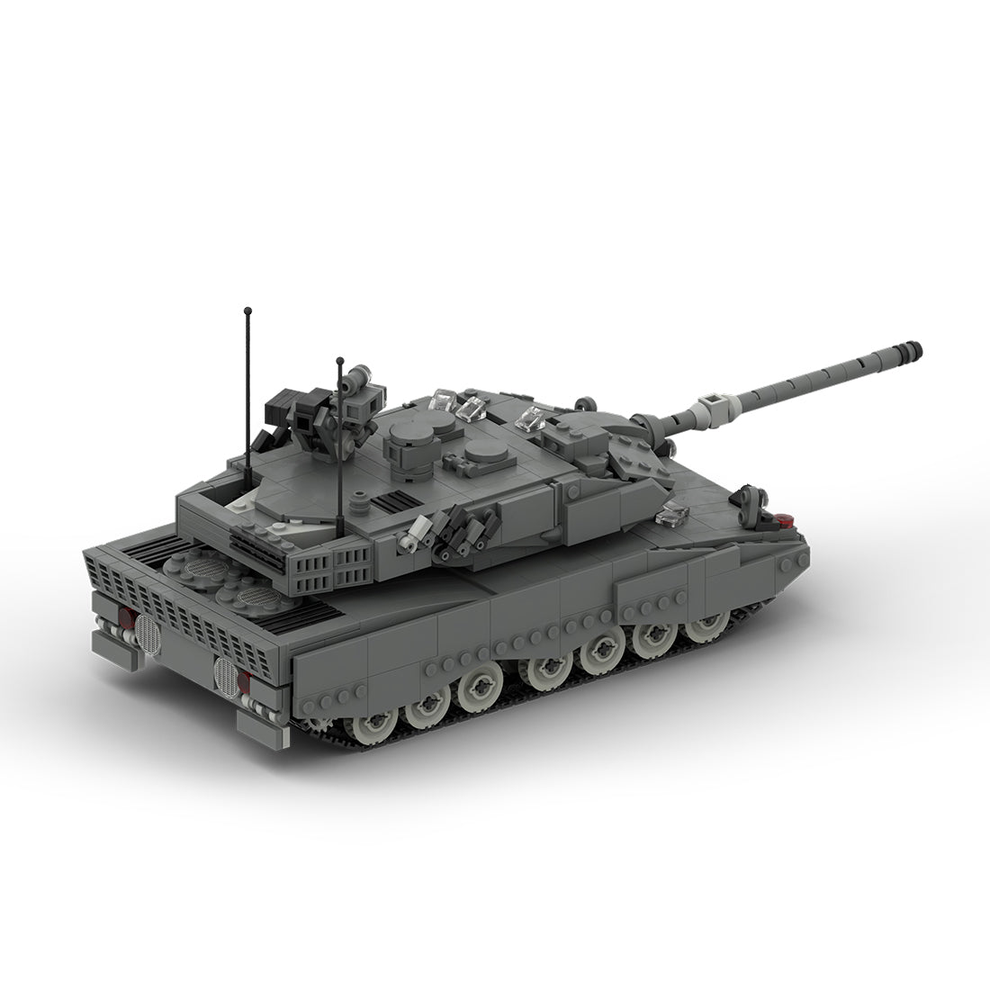 MOC - 46894 Leopard 2 A7 MBT | Main Battle Tank | 1:34 Scale - LesDiy -