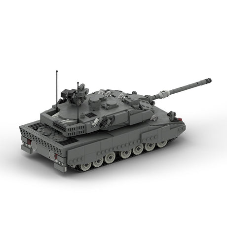 MOC - 46894 Leopard 2 A7 MBT | Main Battle Tank | 1:34 Scale - LesDiy -