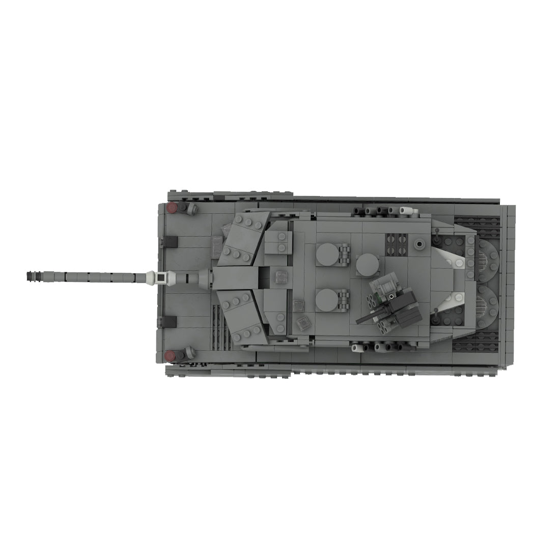 MOC - 46894 Leopard 2 A7 MBT | Main Battle Tank | 1:34 Scale - LesDiy -