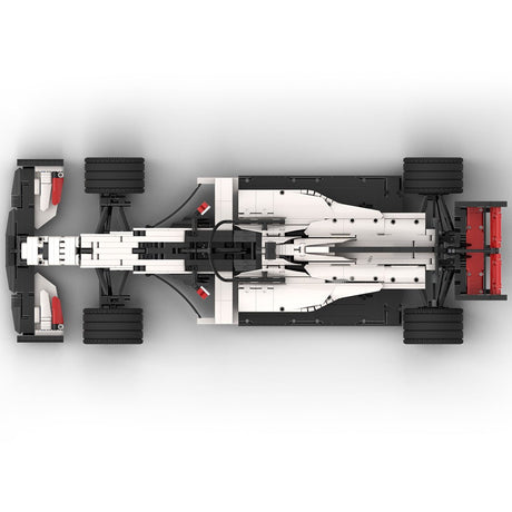 MOC - 47258 Team VF - 20 1/8 Scale Formula Racing Car - LesDiy -