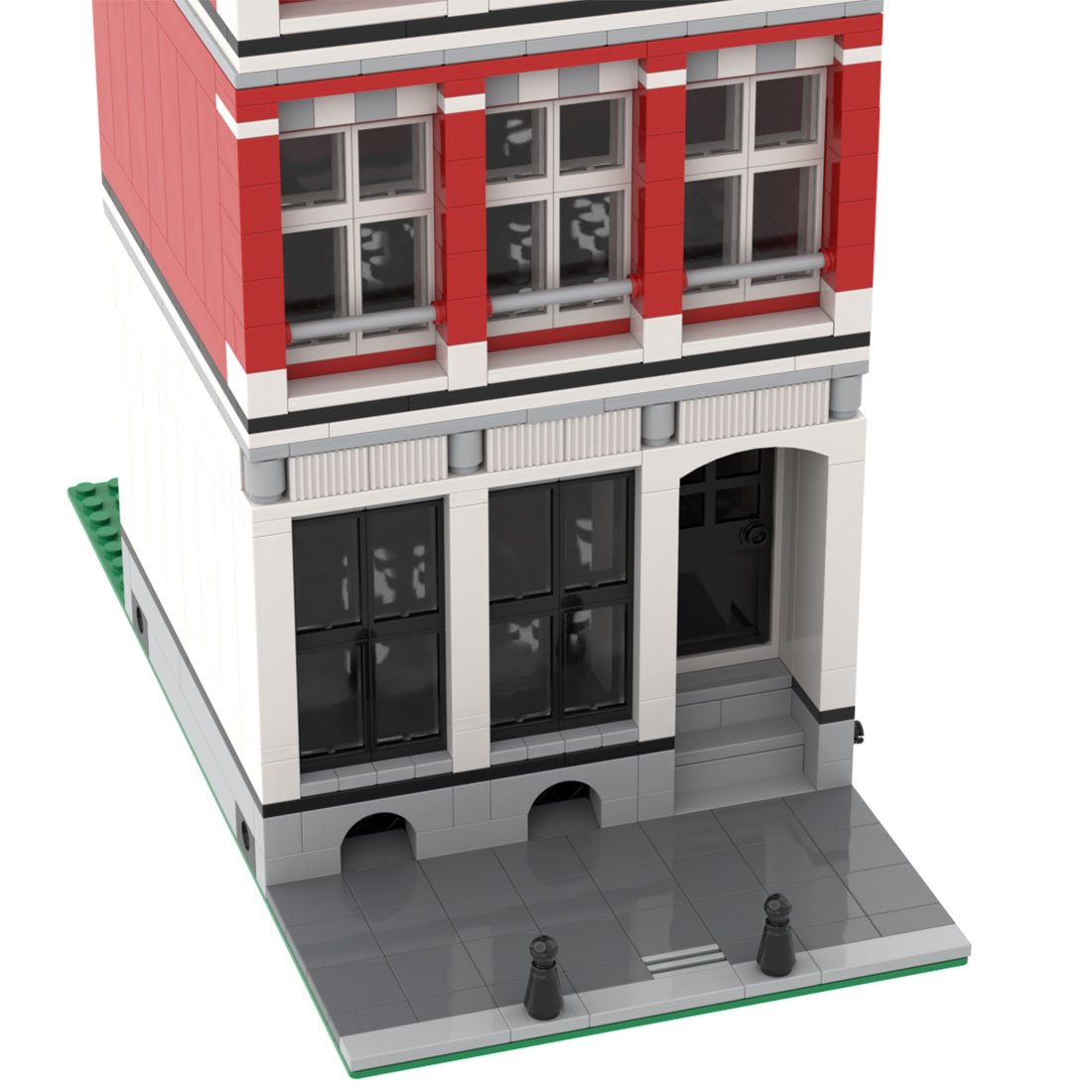 MOC - 47284 Amsterdam Canal House Nr 2 Modular Building - LesDiy -