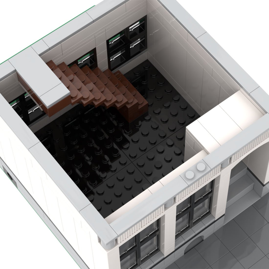 MOC - 47284 Amsterdam Canal House Nr 2 Modular Building - LesDiy -