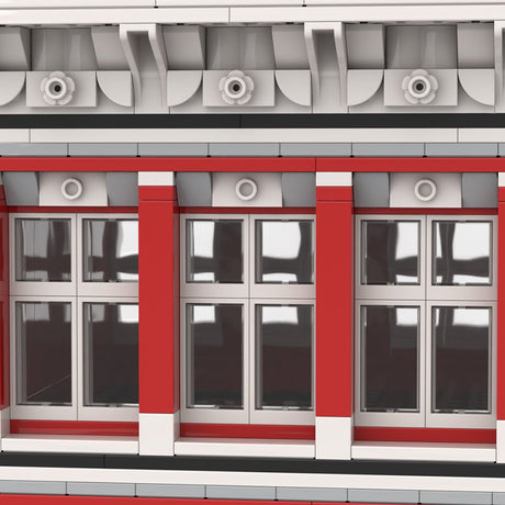 MOC - 47284 Amsterdam Canal House Nr 2 Modular Building - LesDiy -