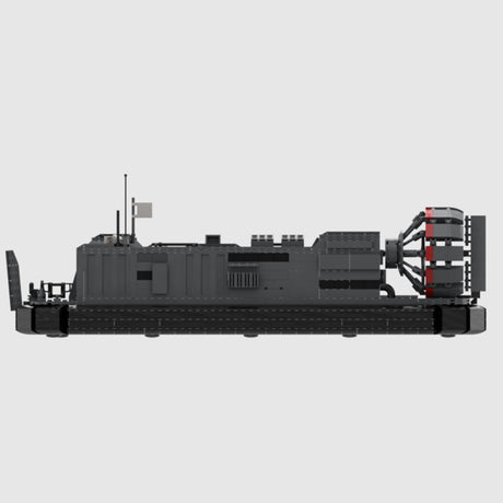 MOC - 47385 LCAC Military Hovercraft Model - LesDiy -