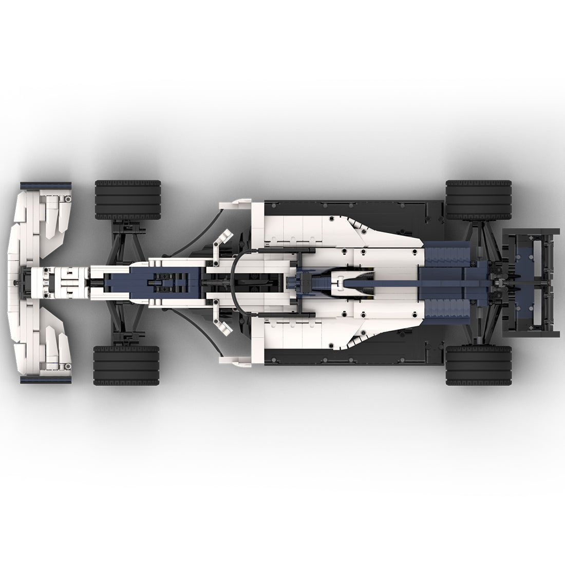 MOC - 47387 AT01 1/8 Scale Formula Supercar Racing Car - LesDiy -