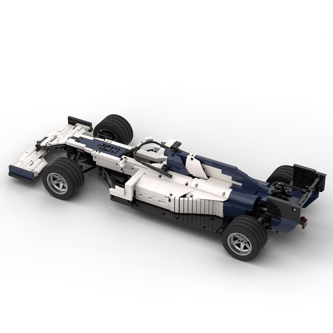 MOC - 47387 AT01 1/8 Scale Formula Supercar Racing Car - LesDiy -