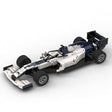 MOC - 47387 AT01 1/8 Scale Formula Supercar Racing Car - LesDiy -