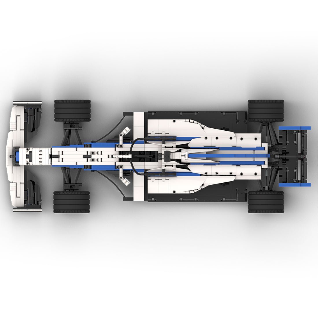 MOC - 47392 FW43 1/8 Scale Formula Racing Car - LesDiy -