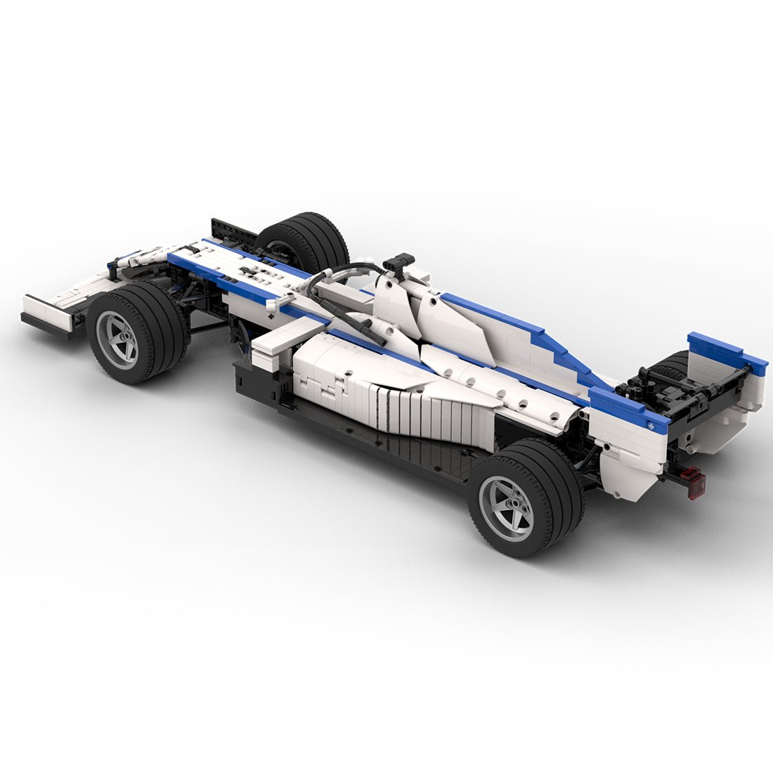 MOC - 47392 FW43 1/8 Scale Formula Racing Car - LesDiy -