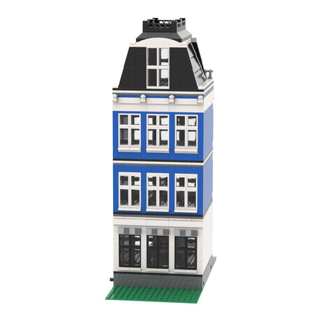 MOC - 48643 Amsterdam Canal House Nr 3 Modular Building - LesDiy -