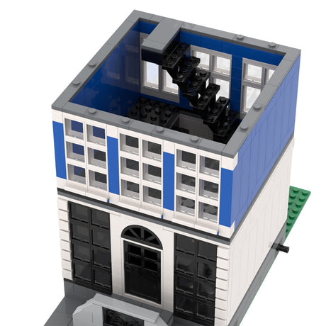 MOC - 48643 Amsterdam Canal House Nr 3 Modular Building - LesDiy -