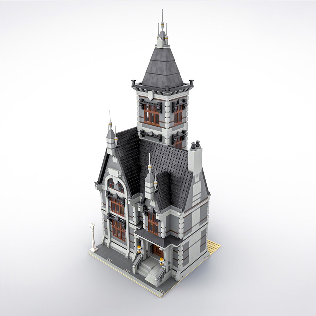 MOC - 49479 Old Mansion Haunted House - LesDiy -