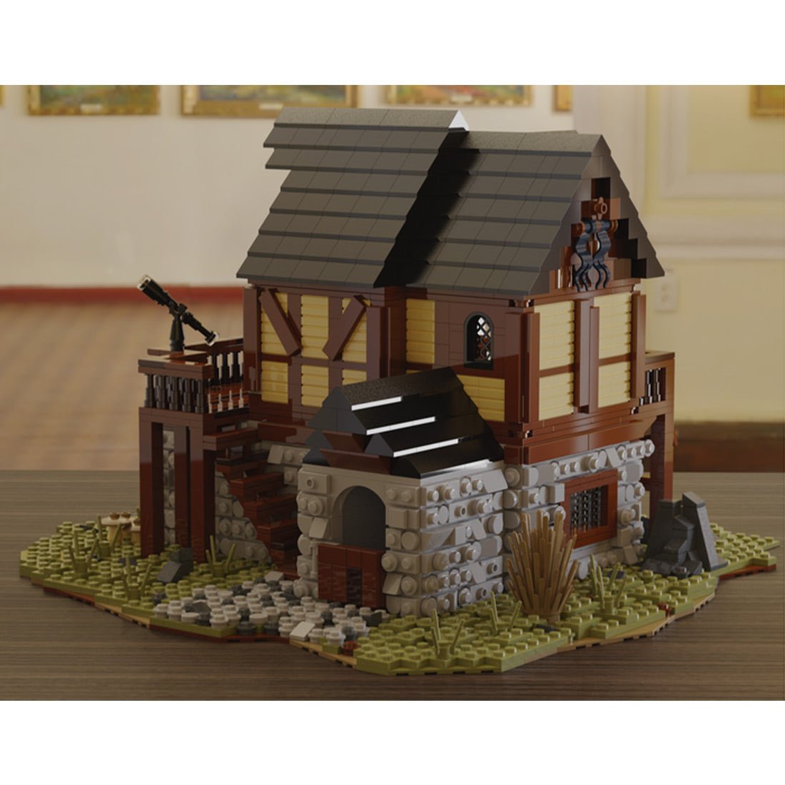 MOC - 49665 MOC Medieval House #2 (Inn) - LesDiy -