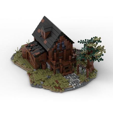 MOC - 49723 MOC Medieval Fisherman`s House - LesDiy -
