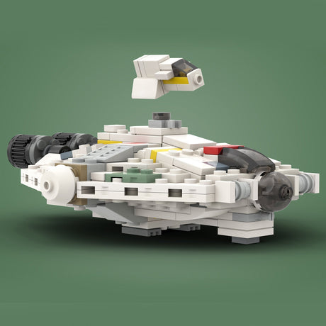 MOC - 50605 Micro Ghost & Phantom Spaceship Model - LesDiy -