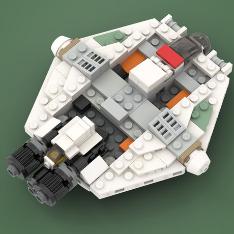 MOC - 50605 Micro Ghost & Phantom Spaceship Model - LesDiy -
