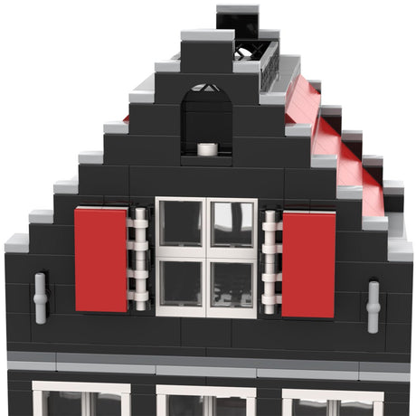 MOC - 51061 Amsterdam Canal House Nr 4 Modular Building - LesDiy -