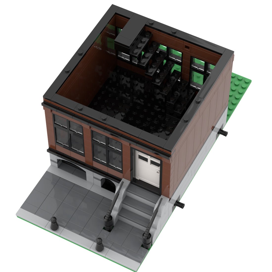 MOC - 51061 Amsterdam Canal House Nr 4 Modular Building - LesDiy -