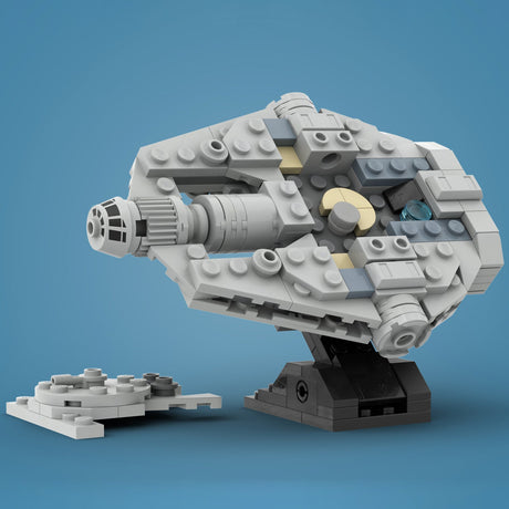 MOC - 51638 Micro Otana Space Wars Science Fiction Spacecraft - LesDiy - Locomotive