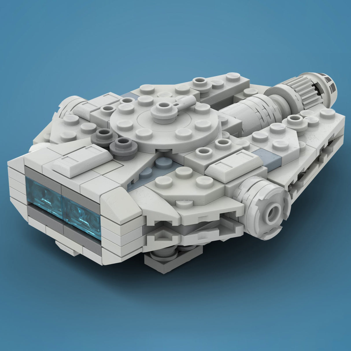 MOC - 51638 Micro Otana Space Wars Science Fiction Spacecraft - LesDiy - Locomotive