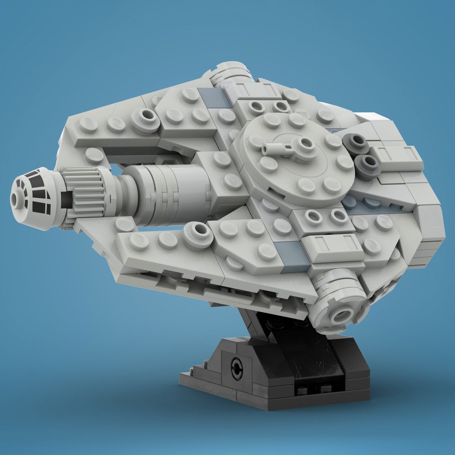 MOC - 51638 Micro Otana Space Wars Science Fiction Spacecraft - LesDiy - Locomotive