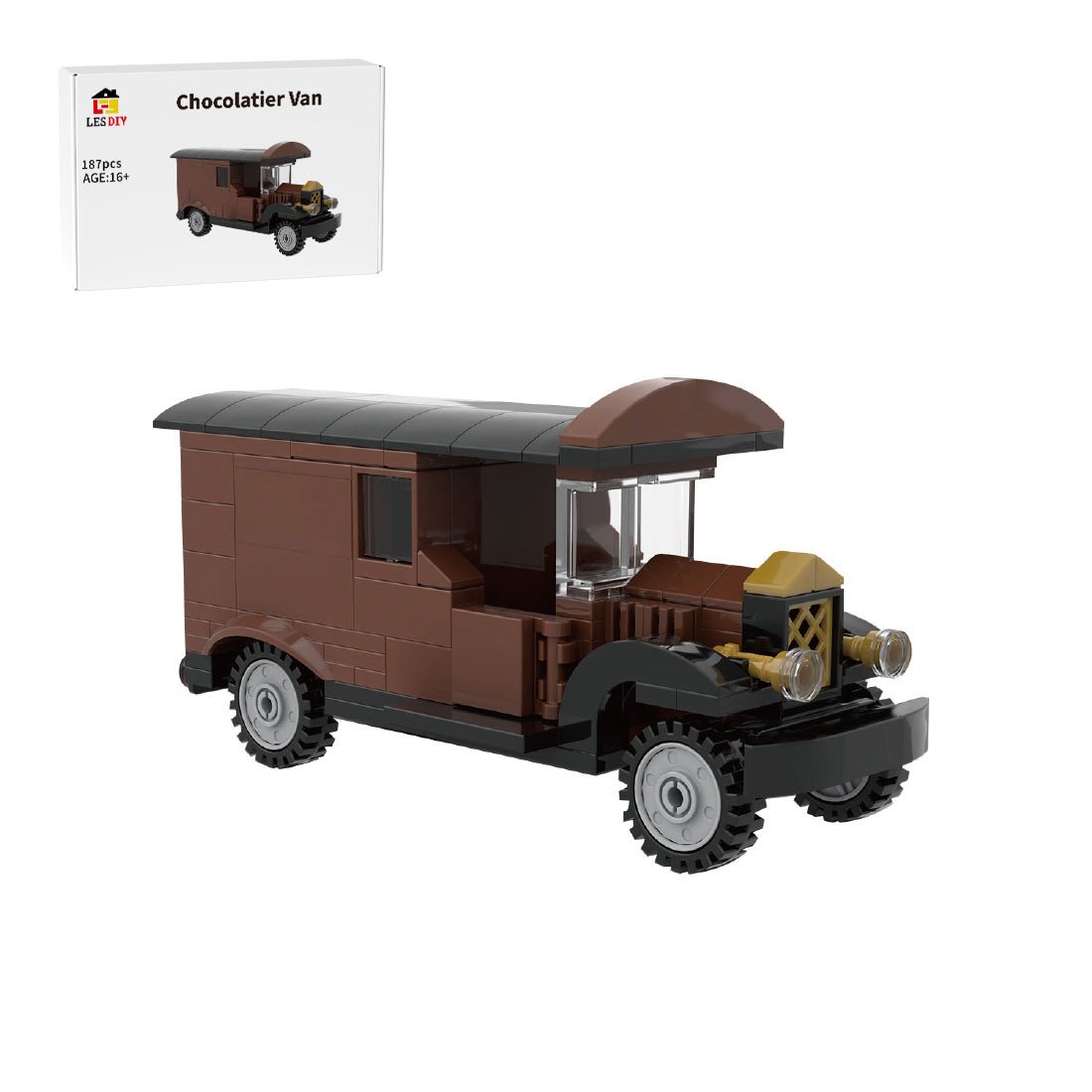 MOC - 51949 Chocolatier Van Technology Theme - LesDiy -