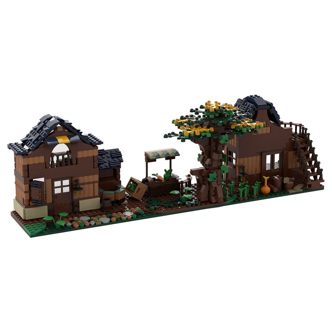 MOC - 52113 Medieval Dutch Street Building Blocks - LesDiy -