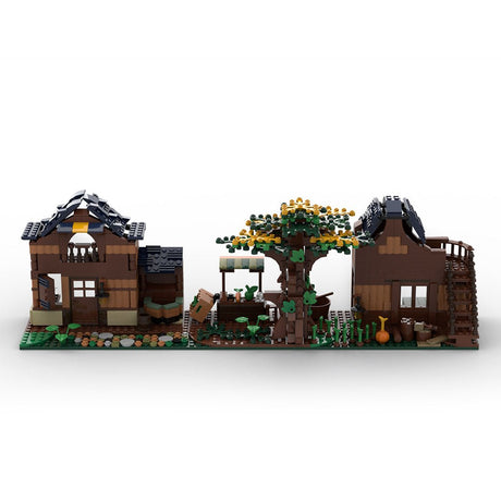 MOC - 52113 Medieval Dutch Street Building Blocks - LesDiy -