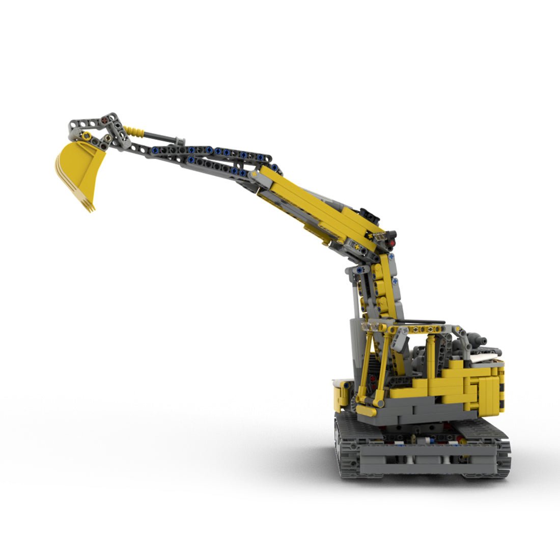 MOC - 53035 42055 - D model: Excavator Building Blocks - LesDiy -