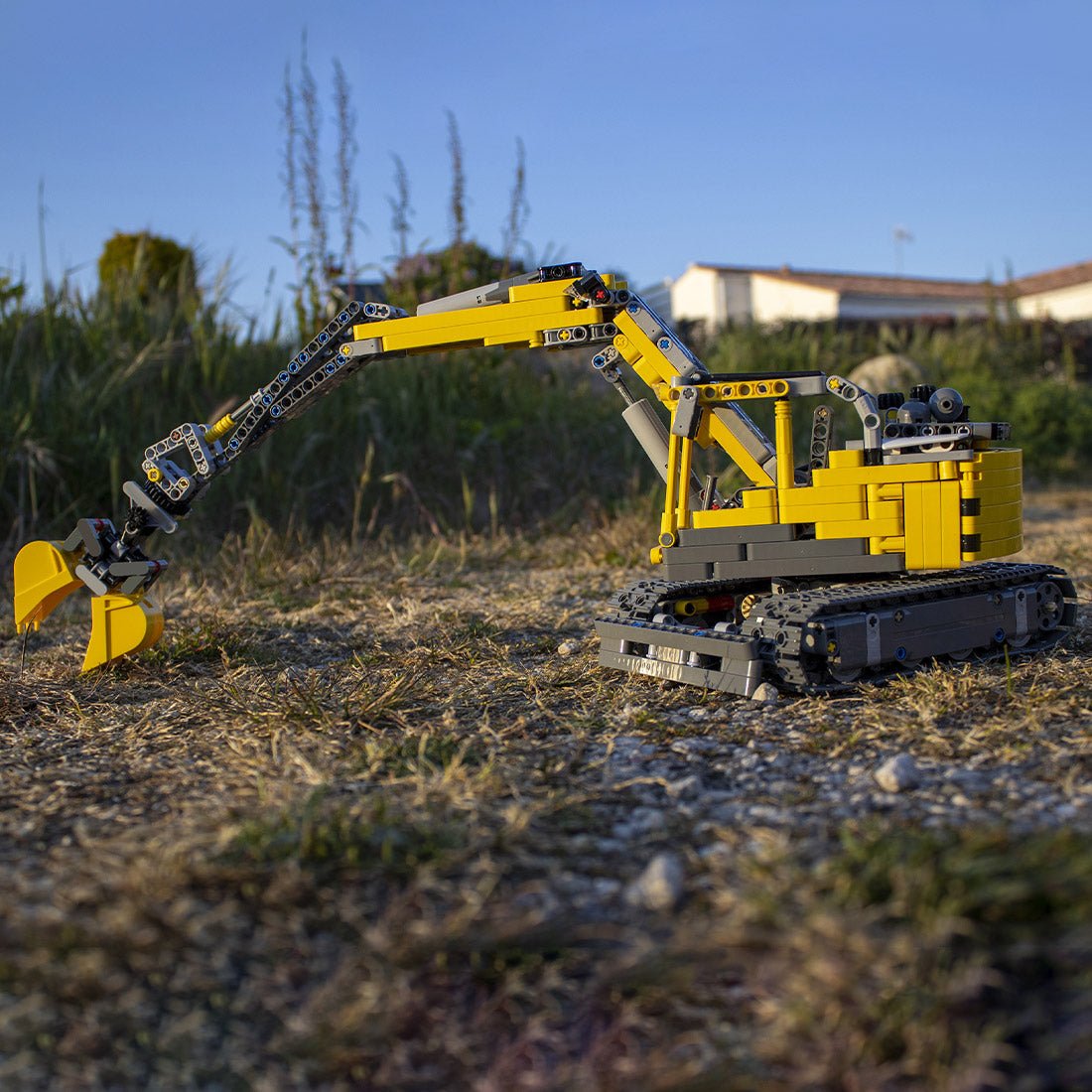 MOC - 53035 42055 - D model: Excavator Building Blocks - LesDiy -