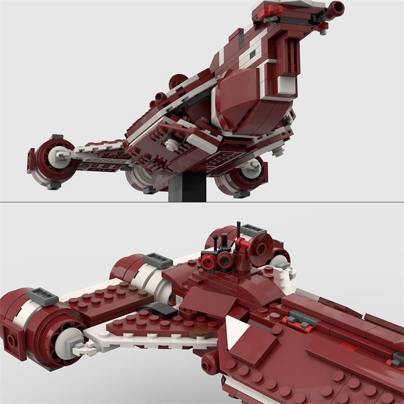 MOC - 53149 Consular Class Cruiser (Micro Fleet Scale) - LesDiy - MOC