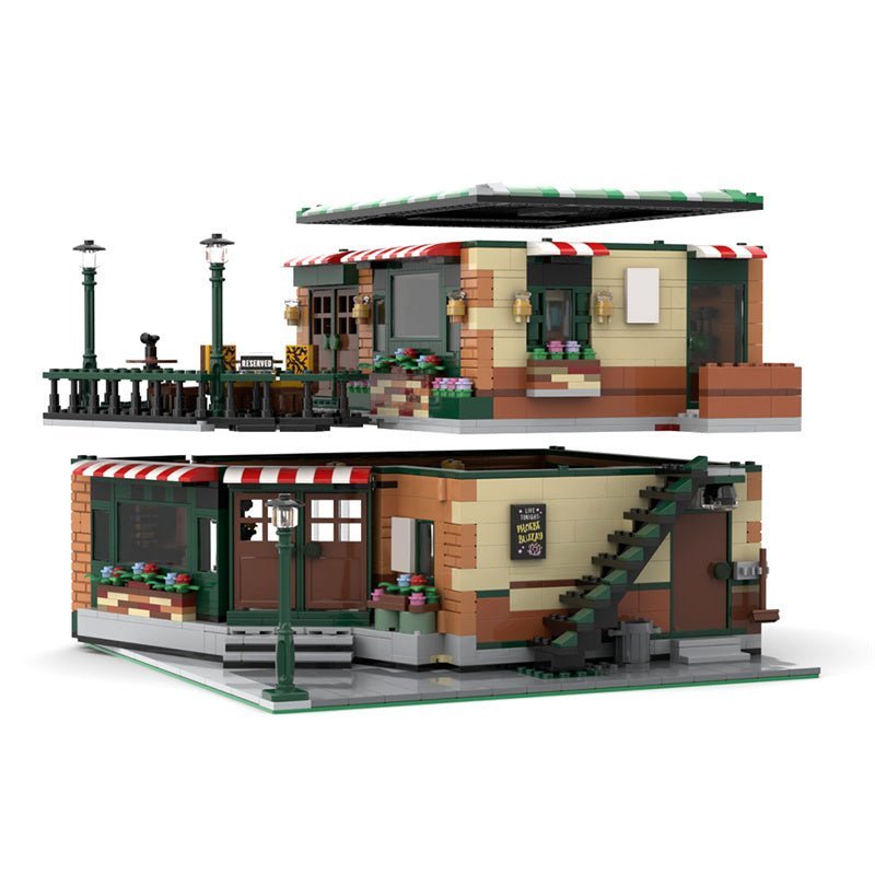 MOC - 54894 Modular Central Perk Cafe & Pub - LesDiy - MOC