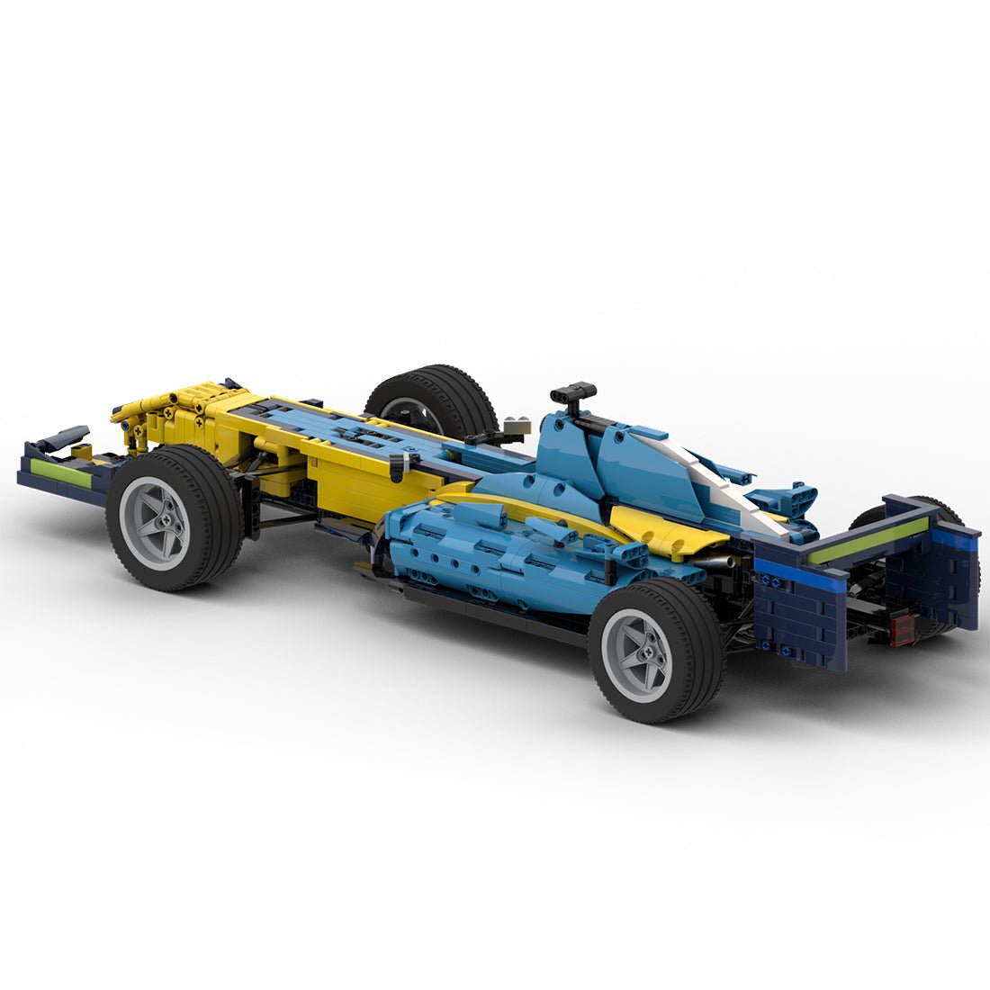 MOC - 55175 RS26 1/8 Scale Formula Racing Car - LesDiy -