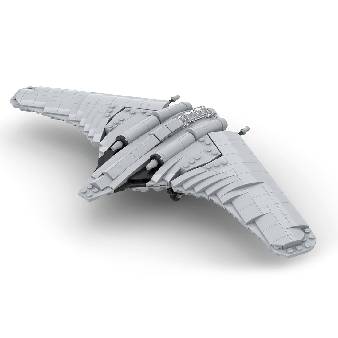 MOC - 55320 Horten Ho 229 World War II Building Blocks - LesDiy - Building Blocks