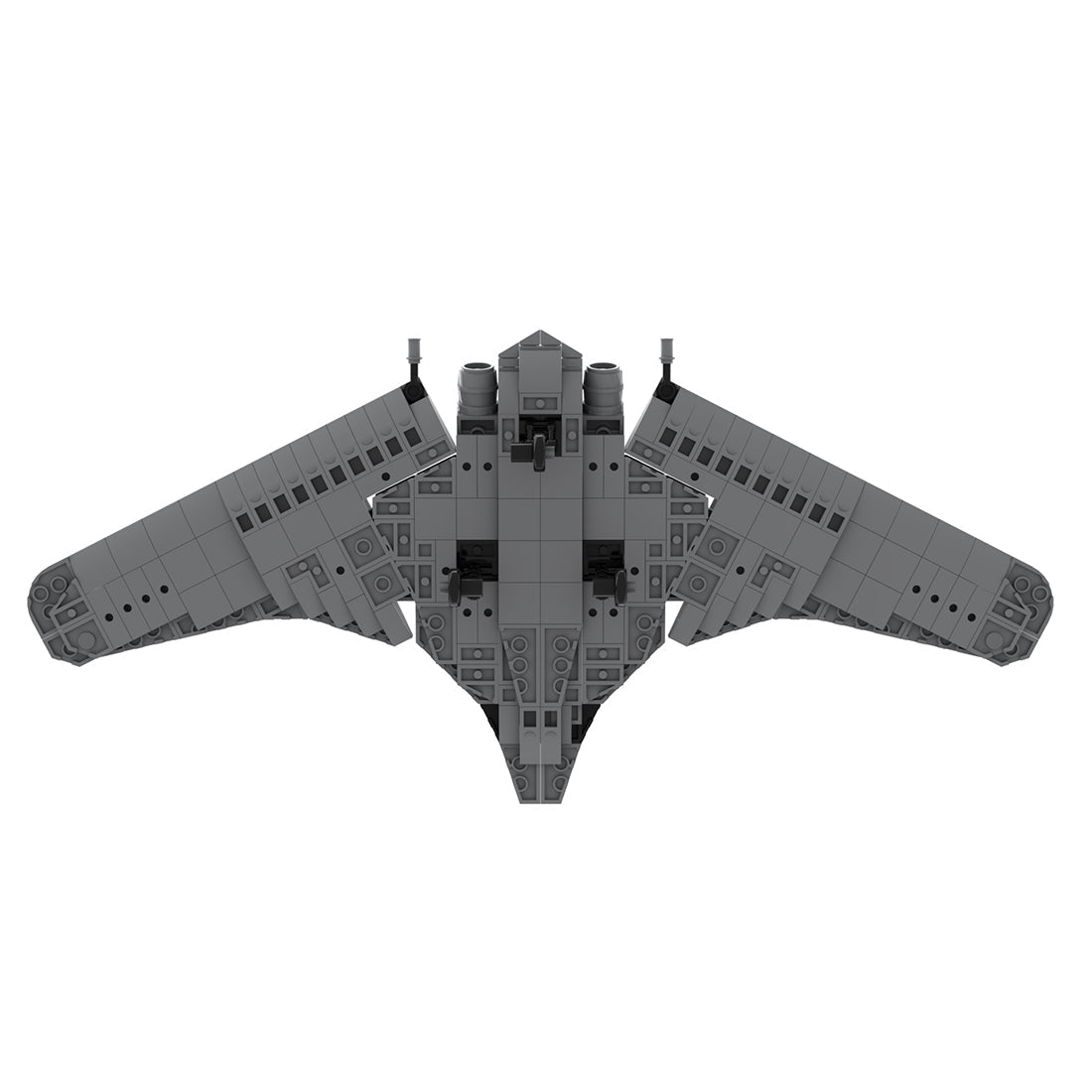 MOC - 55320 Horten Ho 229 World War II Building Blocks - LesDiy - Building Blocks