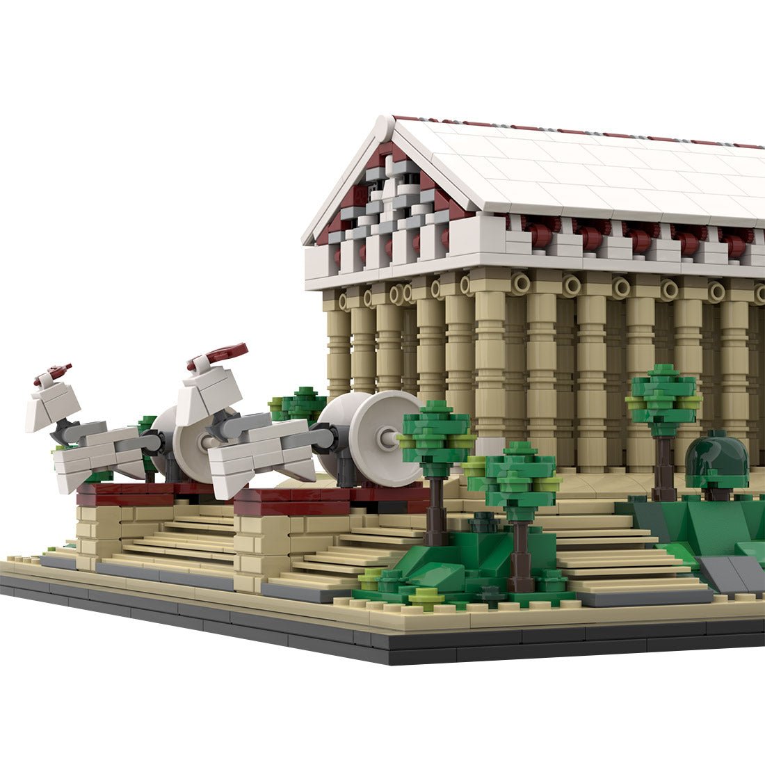 MOC - 55411 Artemis Temple - LesDiy -