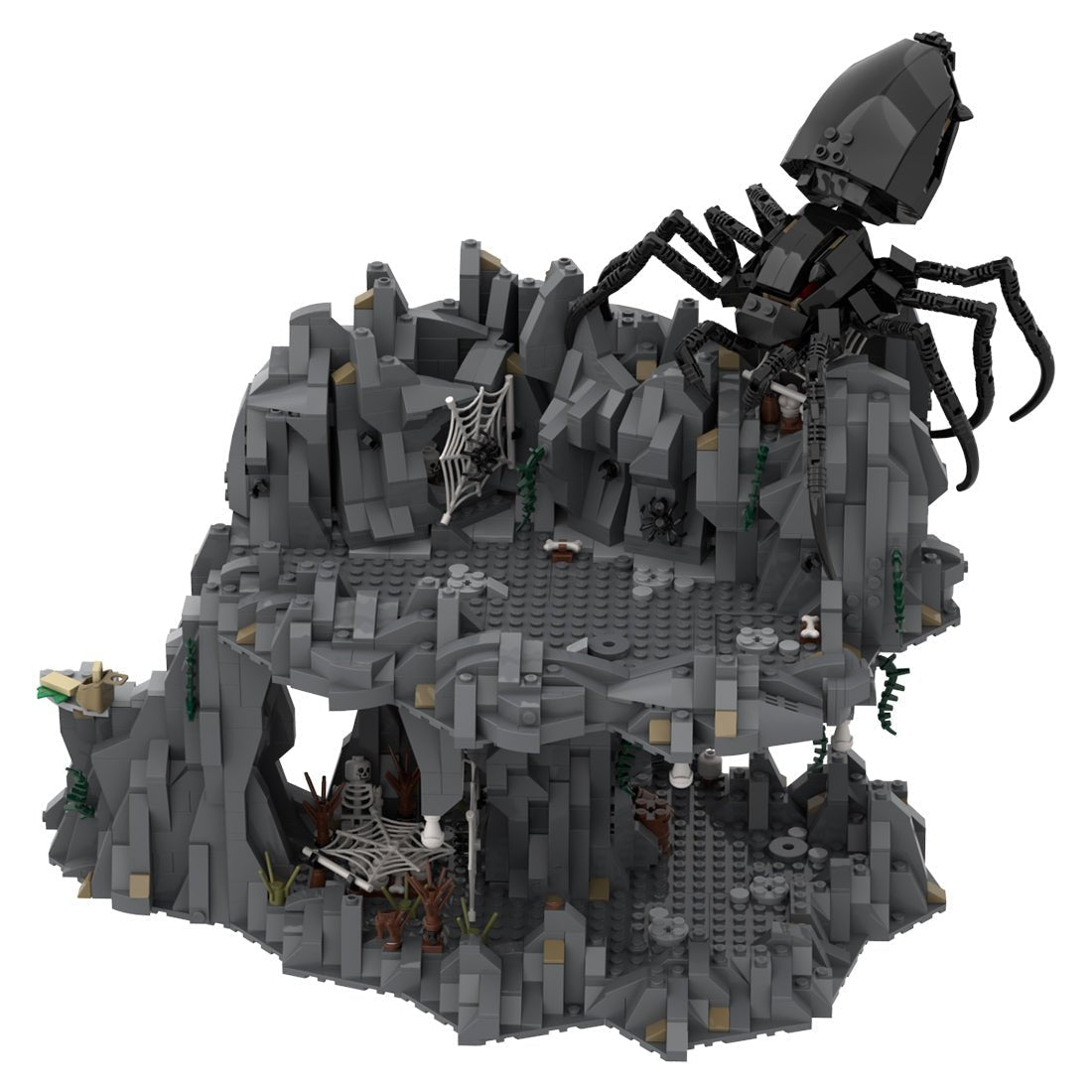MOC - 55839 Shelob's Lair - LesDiy -